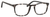 Esquire Unisex EQ1556 Oval Reading Eyeglasses in Black Grey Marble 51 mm