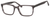 Esquire Men's EQ1557 Rectangular Frame Eyeglasses in Black/Grey 53mm Progressive