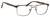 Esquire EQ1565 Mens Rectangle Frame Reading Eyeglasses in Brown 53 mm Progressive