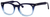Ernest Hemingway H4668 Unisex Round Eyeglasses in Blue Fade 48 mm RX SV