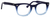 Ernest Hemingway H4668 Unisex Round Eyeglasses in Blue Fade 48 mm Bi-Focal