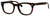 Ernest Hemingway H4668 Unisex Round Frame Eyeglasses in Tortoise 49 mm