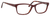 Hemingway H4675 Unisex Rectangular Eyeglasses in Burgundy/Tortoise 52 mm Custom Lens