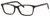 Ernest Hemingway H4683 Unisex Rectangular Eyeglasses in Matte Tortoise 52 mm  Custom Lens