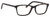 Ernest Hemingway H4683 Unisex Rectangular Eyeglasses in Matte Tortoise 52 mm  Custom Lens