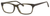 Ernest Hemingway H4684 Unisex Oval Eyeglasses in Olive Green 53 mm Custom Lens