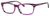 Ernest Hemingway H4684 Unisex Oval Reading Eyeglasses Purple 53 mm RX SV