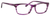 Ernest Hemingway H4684 Unisex Oval Reading Eyeglasses Purple 53 mm Bi-Focal