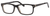 Ernest Hemingway H4690 Unisex Rectangular Eyeglasses in Shiny Black 54 mm RX SV