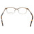 Ernest Hemingway Women's H4686 Semi-Rimless Eyeglasses in Brown 51 mm