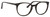 Ernest Hemingway H4699 Unisex Oval Frame Reading Eyeglasses in Tortoise/Brown 51 mm Bi-Focal