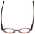 Calabria Elite Designer Unisex Wood Tone Hexagon Round Reading Glasses R207 46mm