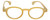 Calabria Elite Designer Unisex Round Reading Glasses R217 Professor Type 46 mm