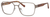 Ernest Hemingway H4814 Unisex Square Frame Eyeglasses in Matte Gunmetal 53 mm  RX SV