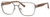 Ernest Hemingway H4814 Unisex Square Frame Eyeglasses in Matte Gunmetal 53 mm Bi-Focal