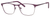 Ernest Hemingway H4818 Unisex Oval Eyeglasses in Purple/Gunmetal 54 mm Progressive