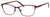 Ernest Hemingway H4822 Womens Rectangular Frame Eyeglasses in Purple 52 mm RX SV