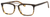 Ernest Hemingway H4825 Unisex Rectangular Frame Eyeglasses in Olive/Amber 54 mm Bi-Focal