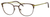 Ernest Hemingway H4832 Womens Round Eyeglasses in Brown/Lime Green 49 mm RX SV