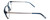 Eyebobs Above Board 607 Designer Unisex Square Eyeglasses in Shiny Blue Tortoise Eyeglasses 50 mm