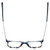 Eyebobs Above Board 607 Designer Unisex Square Eyeglasses in Shiny Blue Tortoise Eyeglasses 50 mm