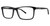 Big and Tall 19 Designer Reading Eye Glasses in Matte Black 58 mm :: Custom Left & Right Lens
