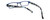 Calabria Kylie Rectangular Designer Reading Glasses 50mm