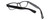 Calabria Drew Square Designer Reading Glasses 48mm