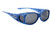 Jonathan Paul Fitover Polarized Sunglass Kids X-Small Glides-14 Blue Paws & Gray