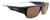 Jonathan Paul Fitovers Oogee Large Polarized Sunglasses Black Fade & Amber Brown