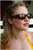 Jonathan Paul Fitovers Vintage Kitty Medium Polarized Sunglasses Teal Blue&Grey