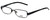 Profile View of Dolce Gabbana Designer Blue Light Blocking Reading Glasses DG5009-01 Black 50mm