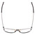 Top View of Porsche Design P8280-A-59 Designer Bi-Focal Prescription Rx Eyeglasses in Black Gun Metal Unisex Aviator Full Rim Titanium 59 mm