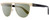Profile View of Tom Ford TF570-28C Stephanie Sunglasses Rose Gold Black & Grey Smoke Mirror 60mm