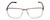 Front View of Porsche Design P8285-C-56mm Designer Reading Glasses Gun Metal Silver&Matte Grey