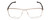 Front View of Porsche Design P8285-D-56 Designer Single Vision Prescription Rx Eyeglasses in Gun Metal Silver&Matte Black Unisex Square Full Rim Titanium 56 mm