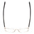 Top View of Porsche Design P8285-D-56 Designer Single Vision Prescription Rx Eyeglasses in Gun Metal Silver&Matte Black Unisex Square Full Rim Titanium 56 mm
