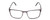 Front View of Porsche Design P8291-B-55 Designer Bi-Focal Prescription Rx Eyeglasses in Gun Metal Grey&Marble Horn Black Unisex Square Full Rim Titanium 55 mm