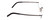 Side View of Porsche Design P8310-D-52 mm Semi-Rimless Reading Glasses Gun Metal&Matte Black
