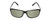 Front View of Porsche Design P8555-A-61mm Rectangle Sunglasses Matte Black&GunMetal/Grey Green