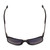 Top View of Porsche Design P8555-A-61mm Rectangle Sunglasses Matte Black&GunMetal/Grey Green