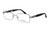 Salvatore Ferragamo Designer Reading Glasses 2106 in Silver-Black