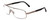 Profile View of Porsche Designs P8225-D Designer Reading Eye Glasses with Custom Cut Powered Lenses in Olive Green Unisex Oval Full Rim Metal 60 mm