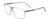 Profile View of Porsche Designs P8269-B Designer Reading Eye Glasses with Custom Cut Powered Lenses in Crystal Smoke Grey Unisex Square Full Rim Acetate 58 mm