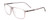 Profile View of Porsche Designs P8269-B Designer Bi-Focal Prescription Rx Eyeglasses in Crystal Smoke Grey Unisex Square Full Rim Acetate 58 mm