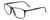 Profile View of Porsche Designs P8278-A Designer Reading Eye Glasses with Custom Cut Powered Lenses in Matte Grey Unisex Square Full Rim Acetate 56 mm