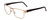 Profile View of Porsche Designs P8292-D Designer Single Vision Prescription Rx Eyeglasses in Satin Olive Green Black Unisex Square Full Rim Metal 54 mm