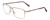 Profile View of Porsche Designs P8293-B Designer Bi-Focal Prescription Rx Eyeglasses in Silver Black Unisex Square Full Rim Titanium 55 mm