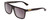 Profile View of GUCCI GG0748S Mens Square Designer Sunglasses in Gloss Black Gold Logo/Grey 58mm