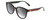 Profile View of GUCCI GG0854SK Ladies Cateye Sunglasses Black Red Green/Grey Smoke Gradient 56mm